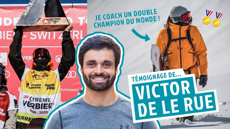Victor De Le Rue, snowboard freeride