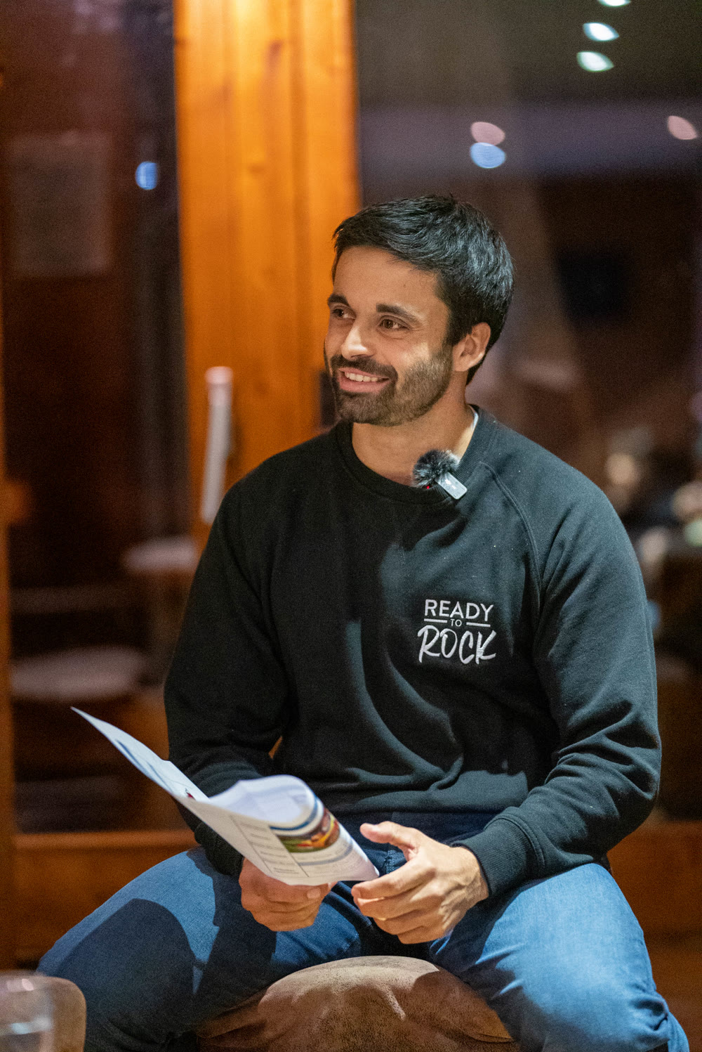 Nathan Delacoste, préparateur mental, en échange