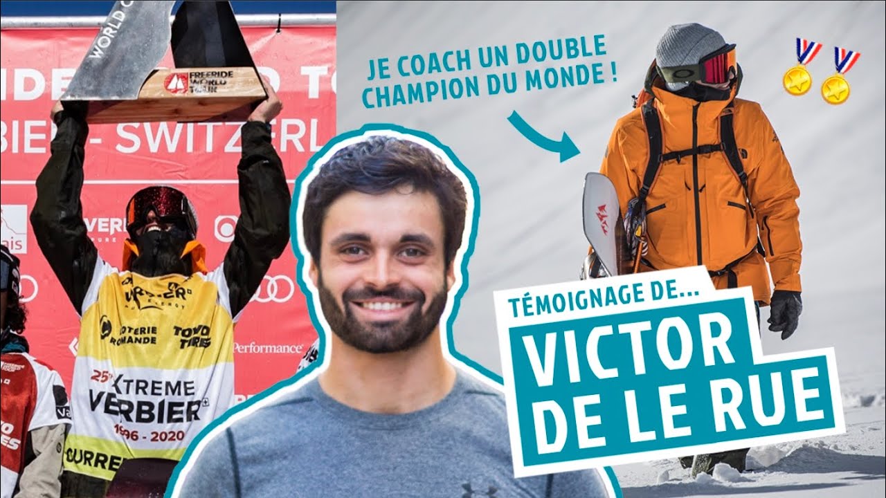 Victor De Le Rue, 5 fois champion du monde FWT · coaché par Nathan